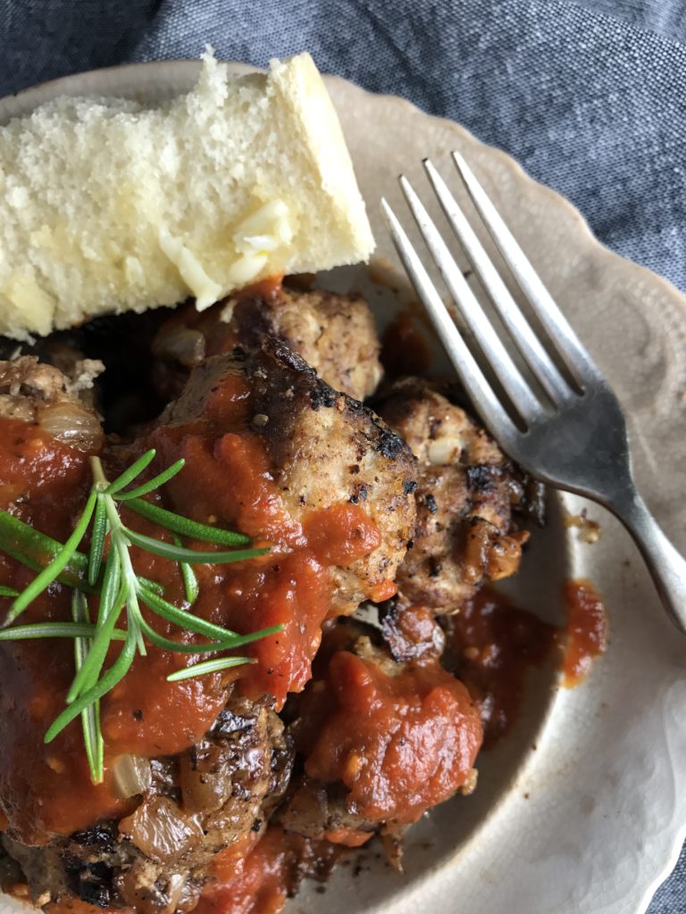 homemade turkey meatballs