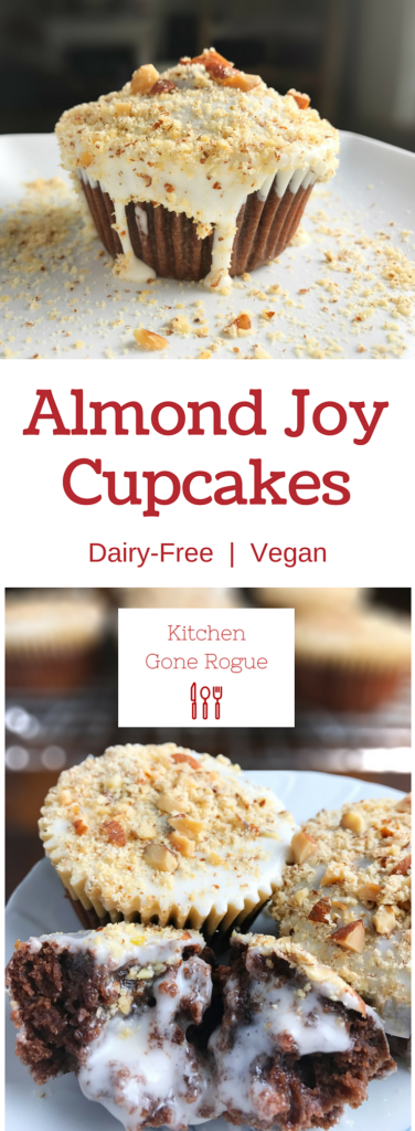 Almond Joy Inspired Dairy-Free Cupcakes