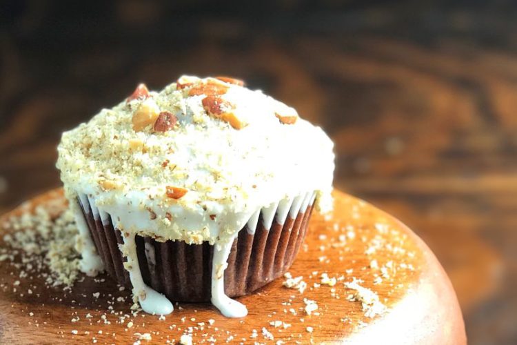 almond joy inspired dairy-free cupcakes