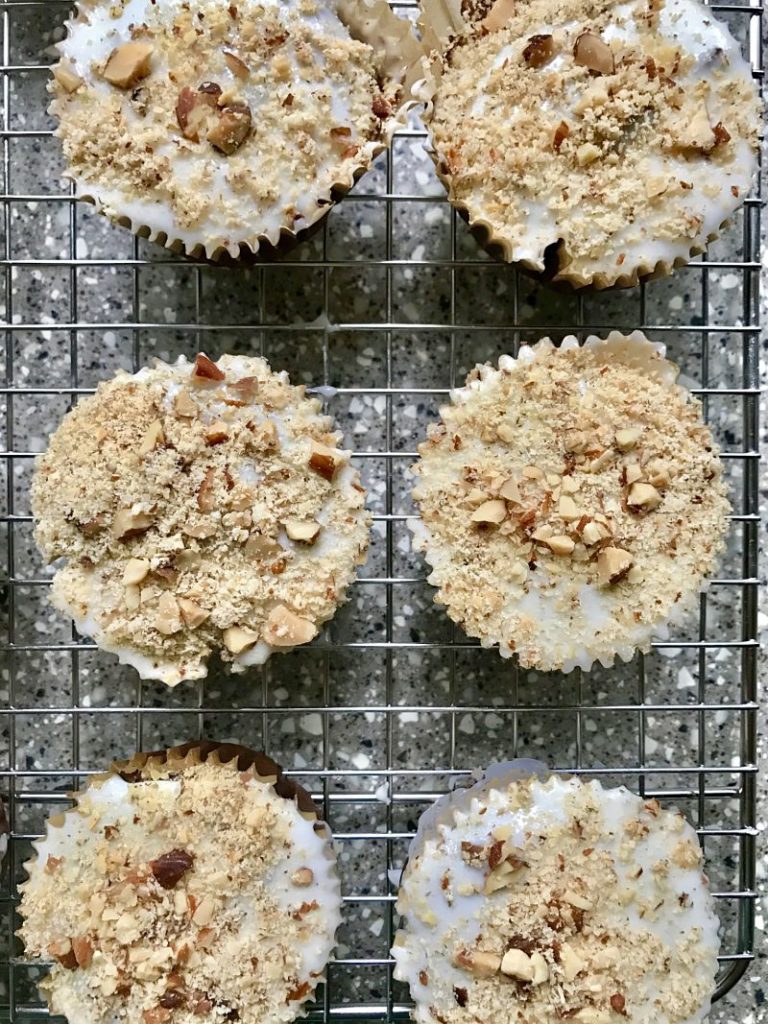 almond joy inspired dairy-free cupcakes