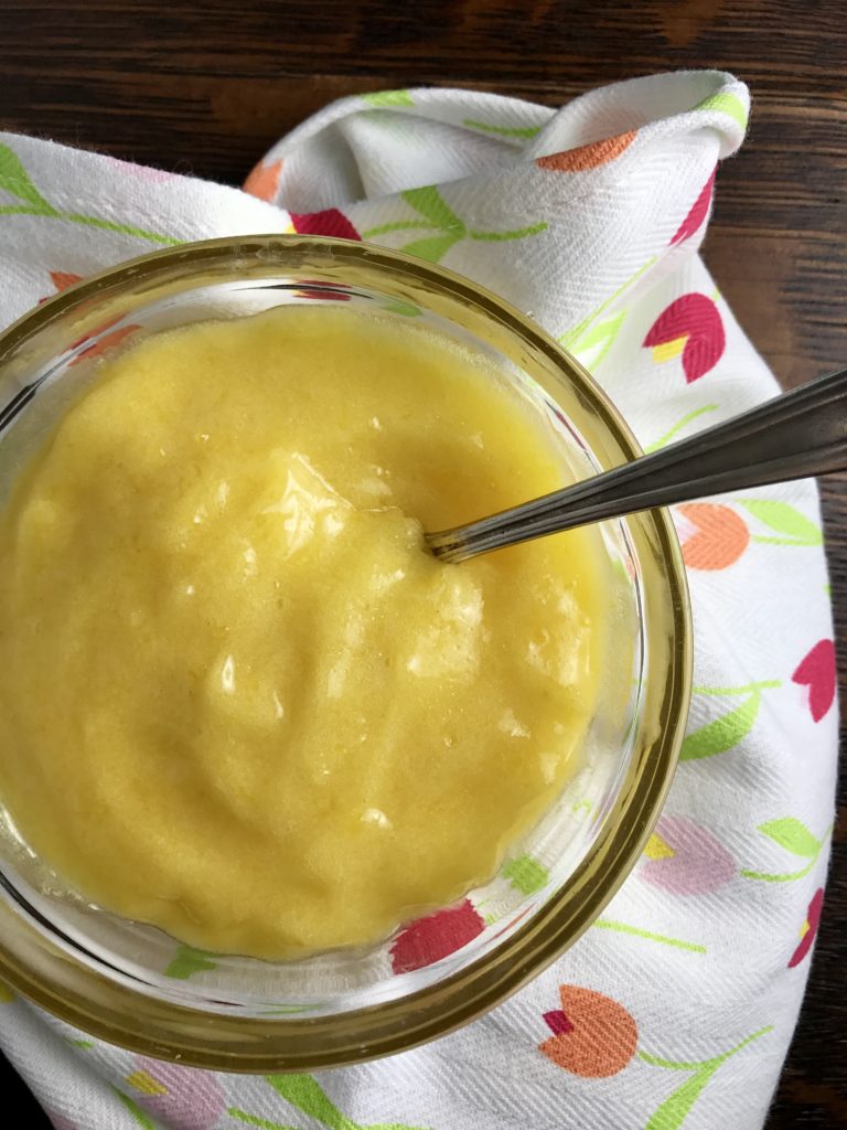 dairy-free homemade lemon curd