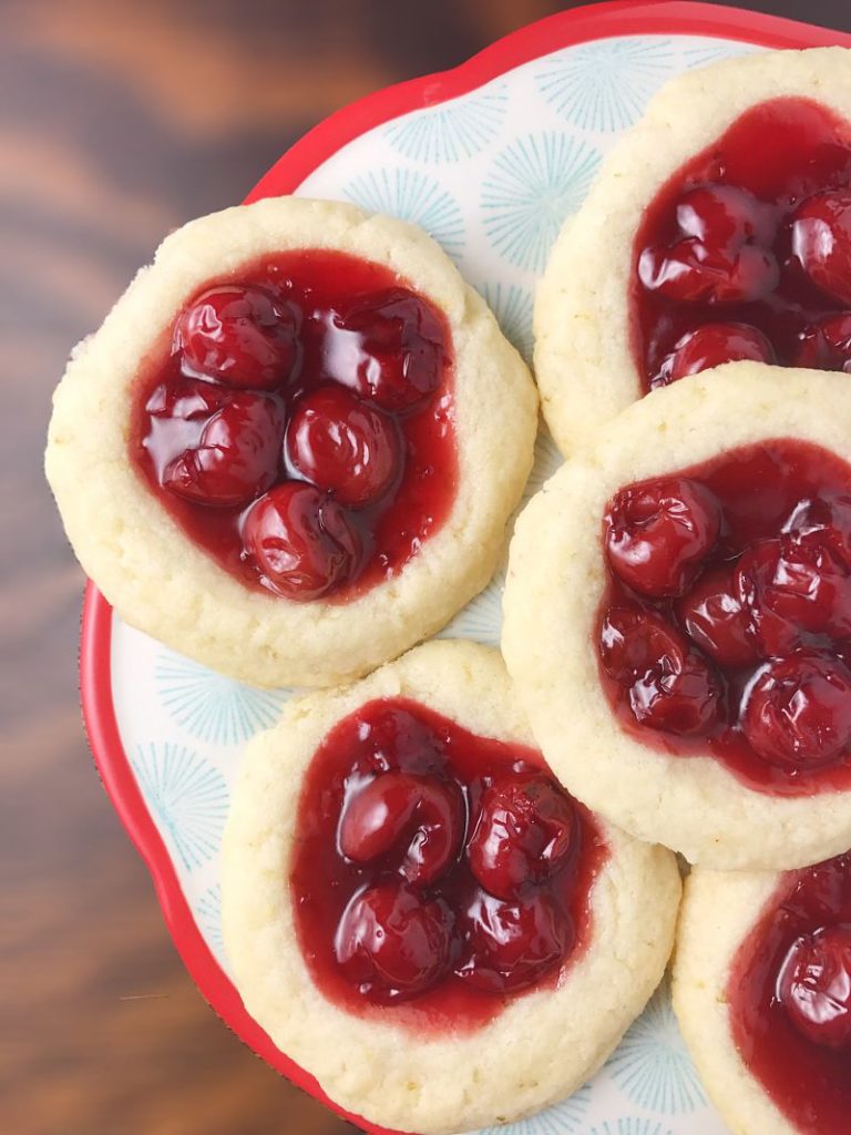 cherry lime cookies