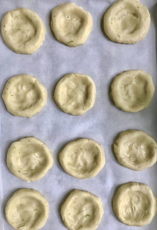 cherry lime cookies