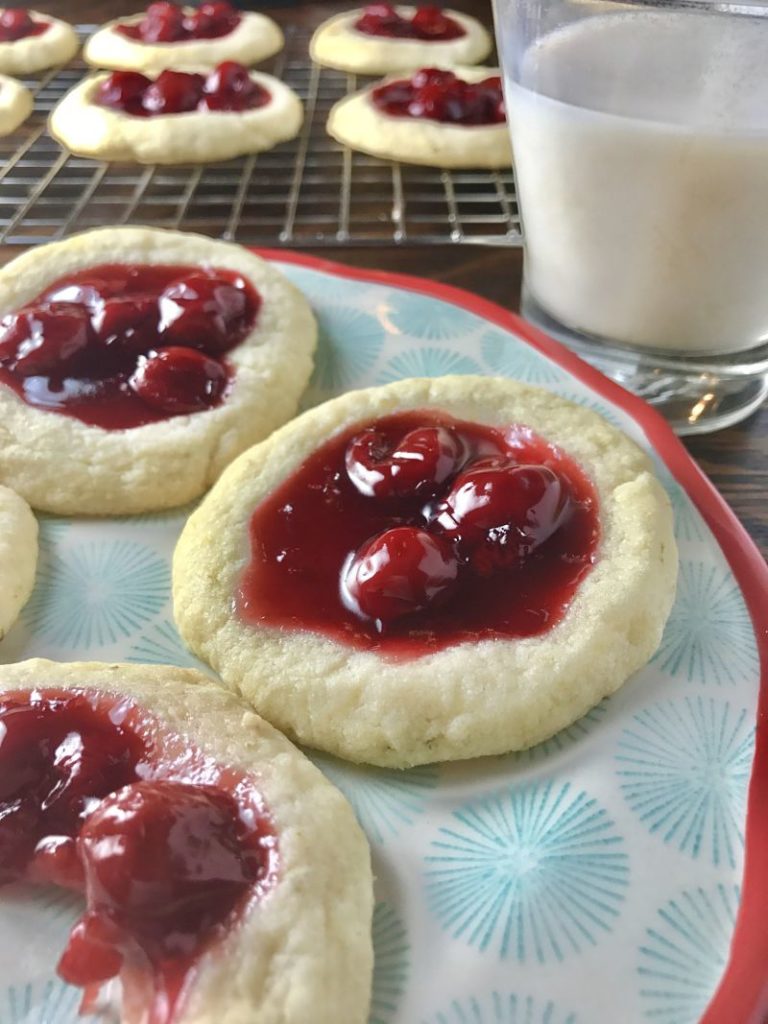 cherry lime cookies