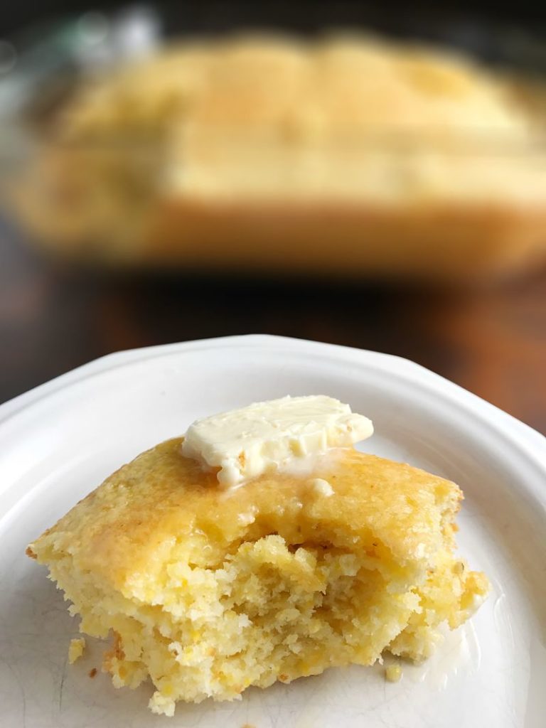 Sweet Dairy-Free Cornbread