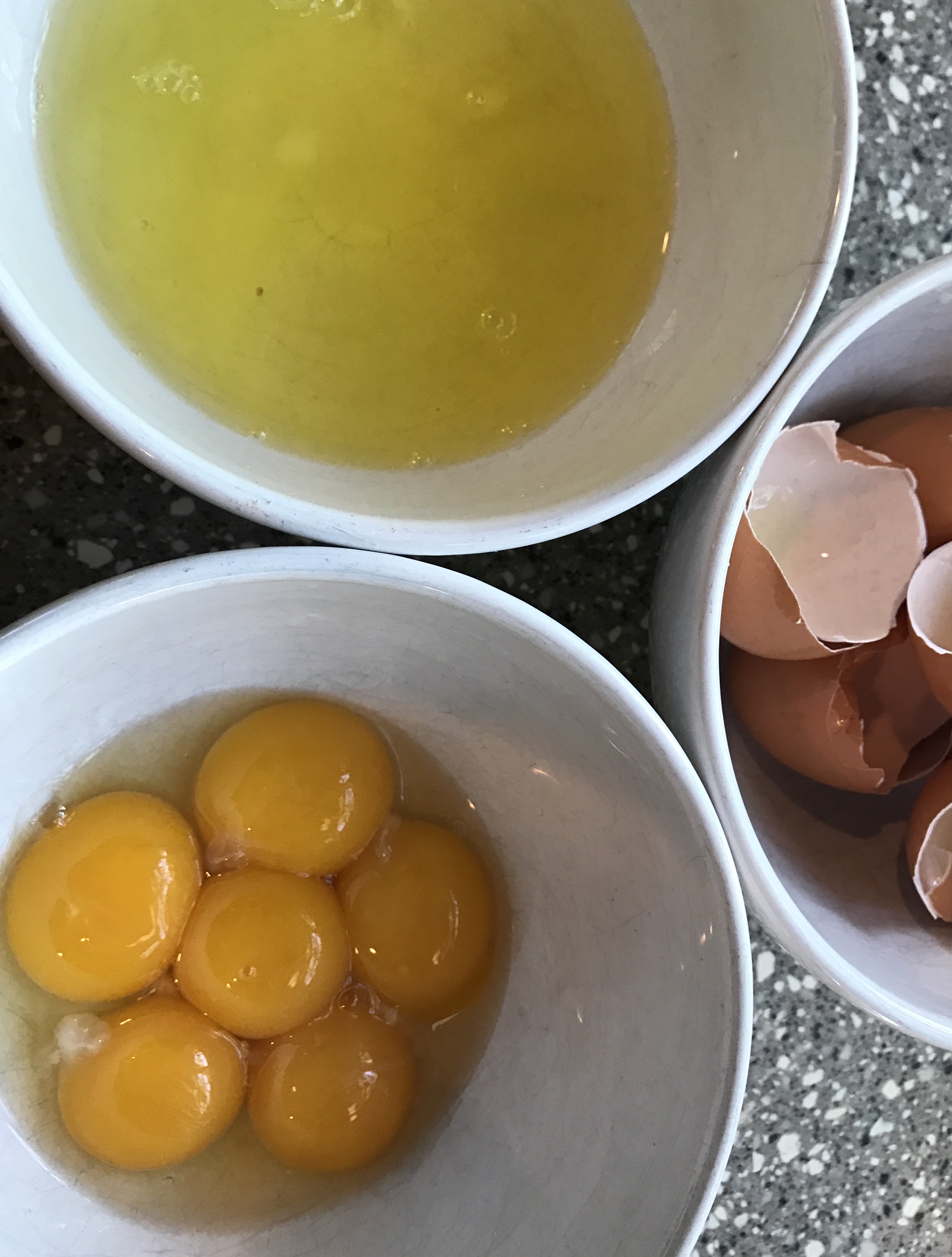 separating egg yolks for lemon curd Kitchen Gone Rogue
