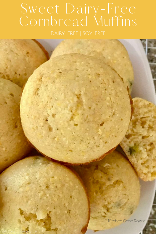 Sweet DairyFree Cornbread Kitchen Gone Rogue