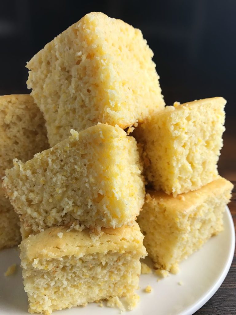 Sweet Dairy-Free Cornbread from Kitchen Gone Rogue