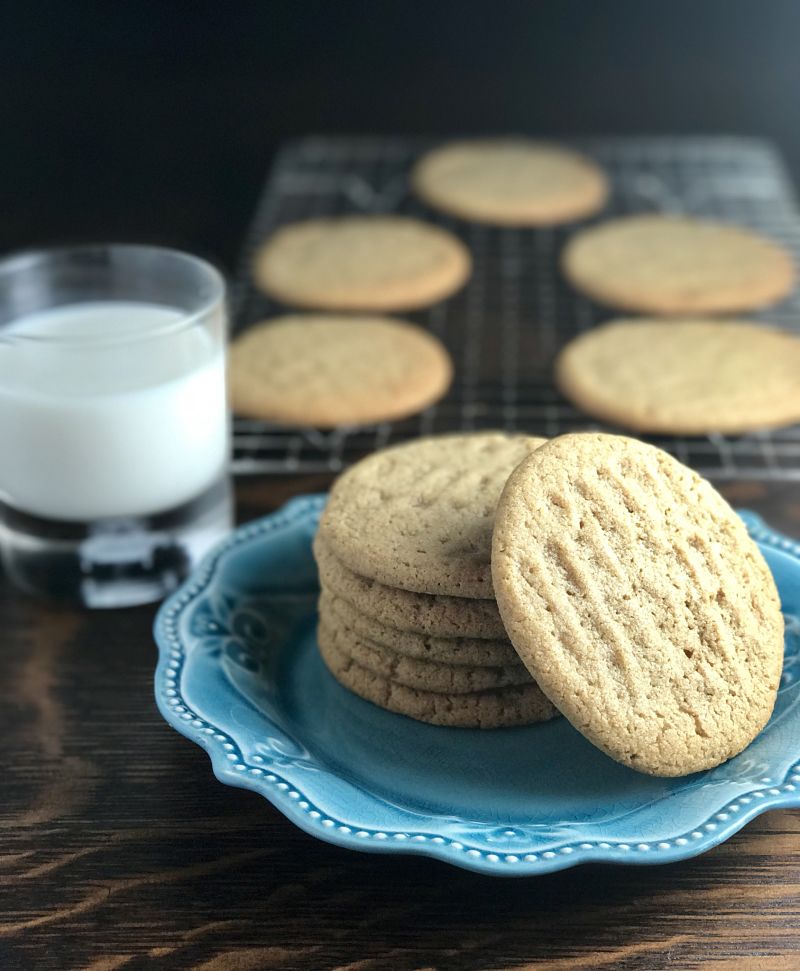 Dairy-Free Almond Nut Butter Cookies