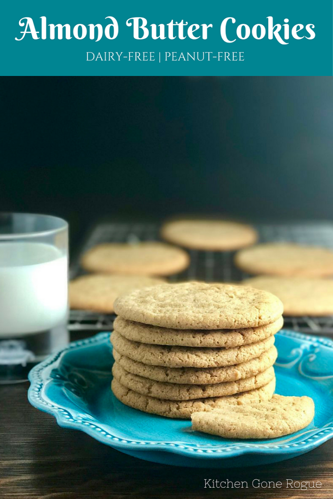 Dairy-Free Almond Butter Cookies Kitchen Gone Rogue