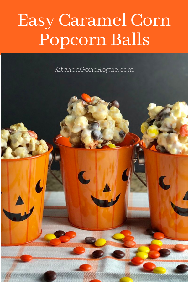 Caramel Corn Popcorn Balls Kitchen Gone Rogue