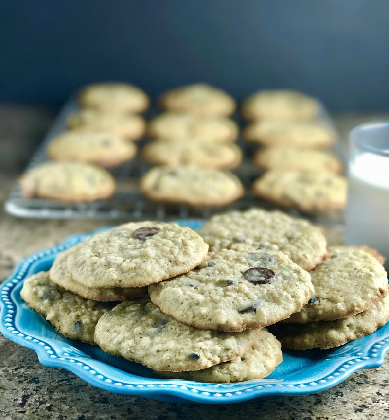 Banana Oatmeal Chocolate Chip Cookies