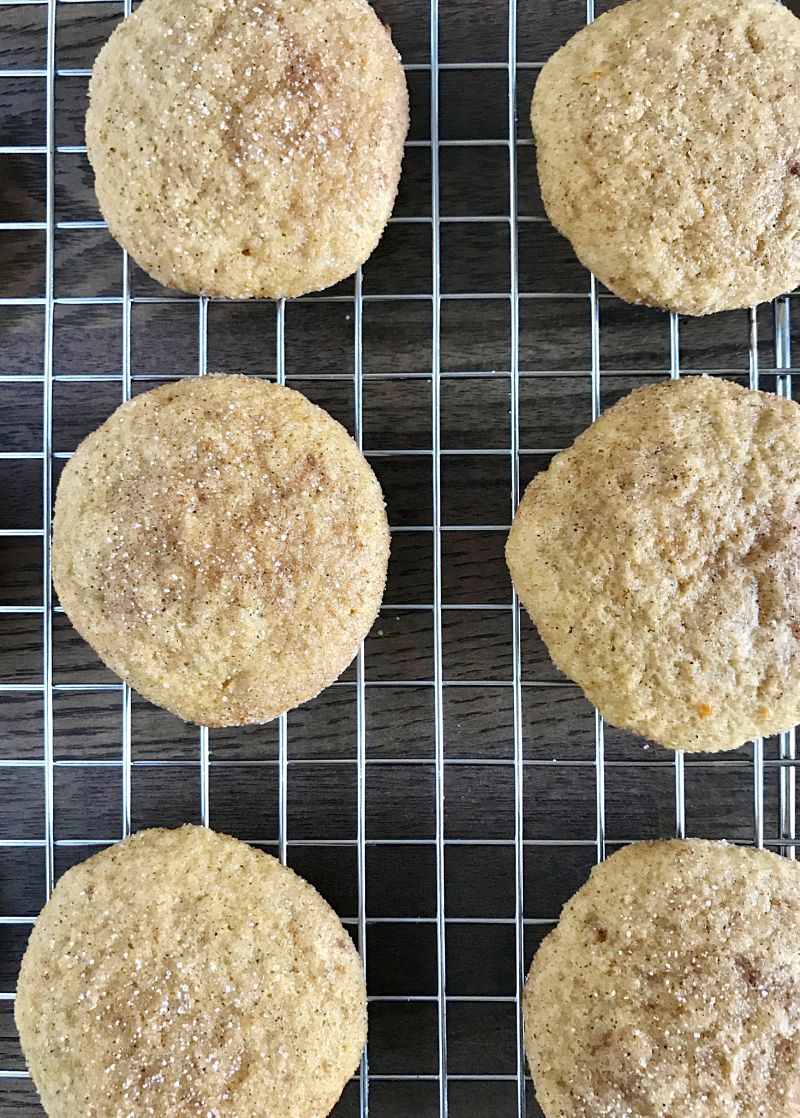 Pumpkin Snickerdoodle Cookies