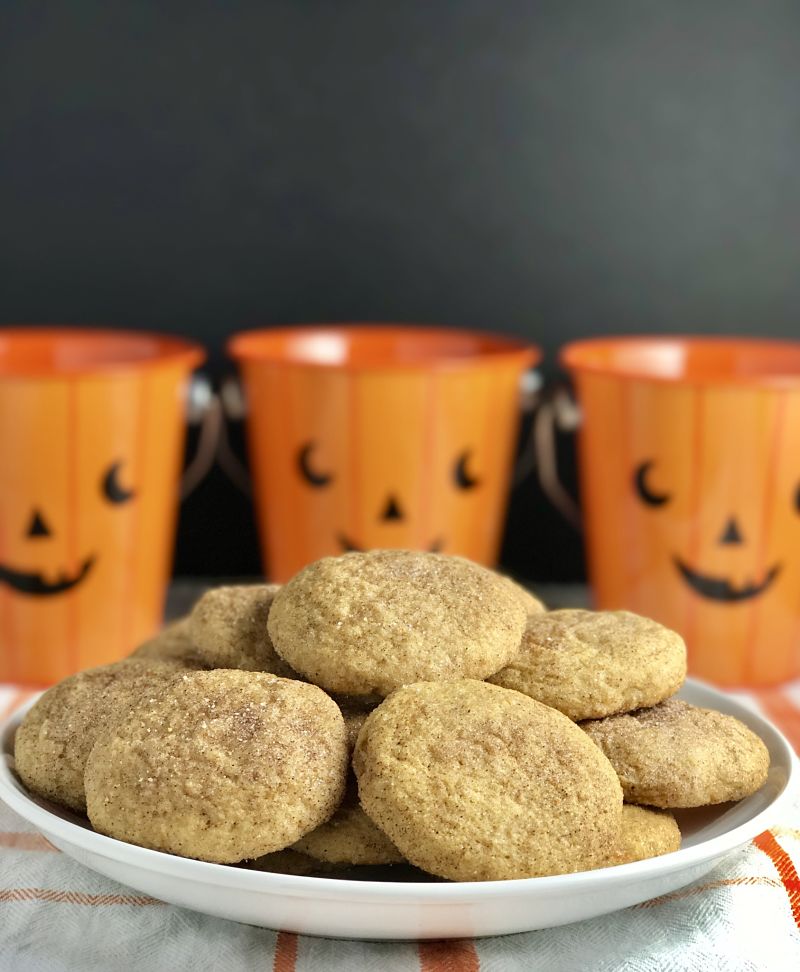 Pumpkin Snickerdoodle Cookies