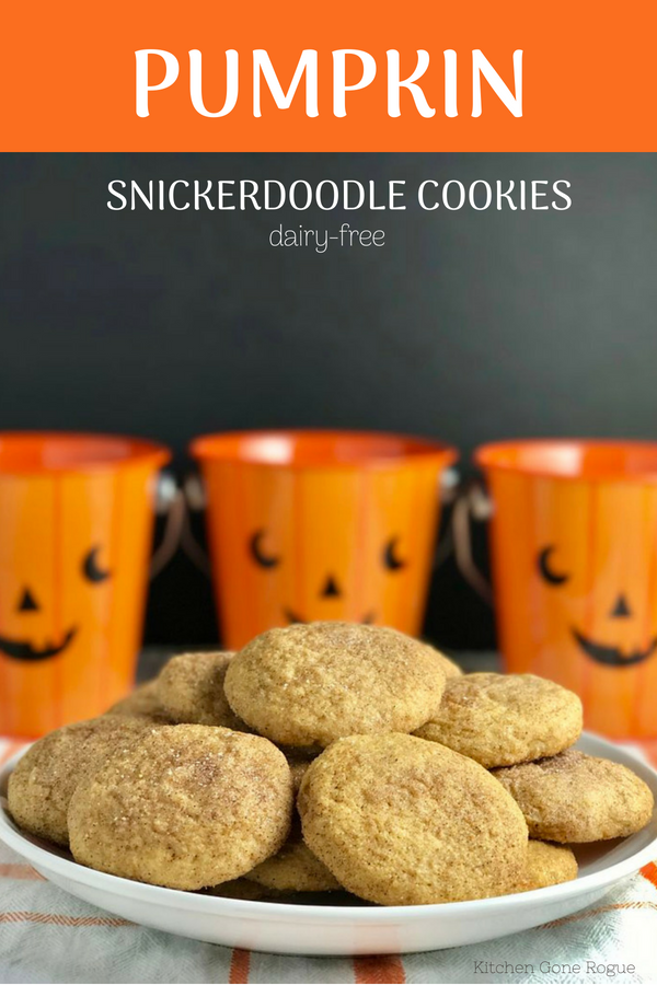 pumpkin snickerdoodle cookies