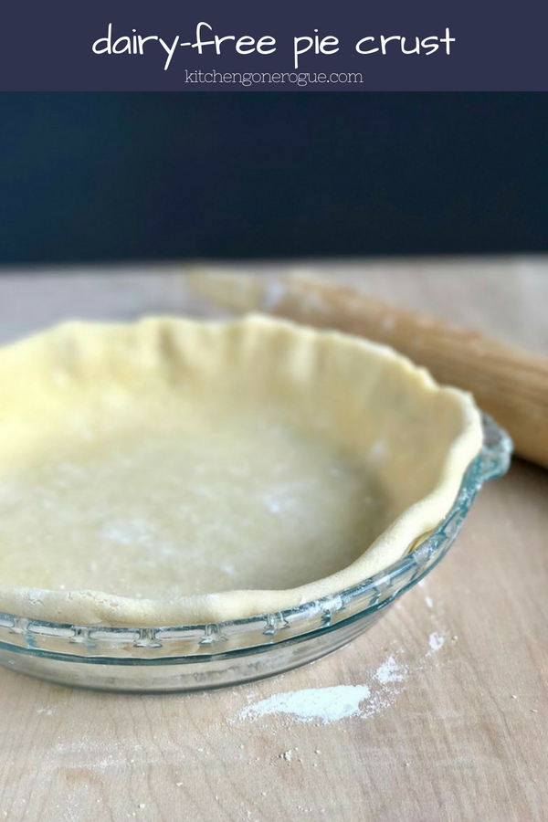 dairy-free pie crust