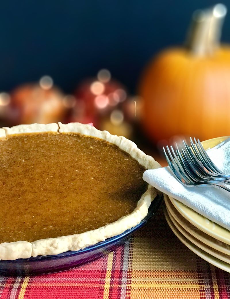 Dairy-Free Pumpkin Pie