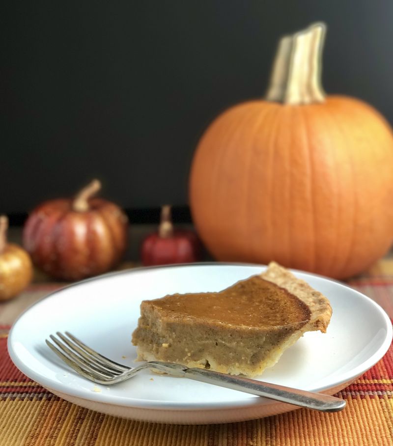 Dairy-Free Pumpkin Pie No Tofu