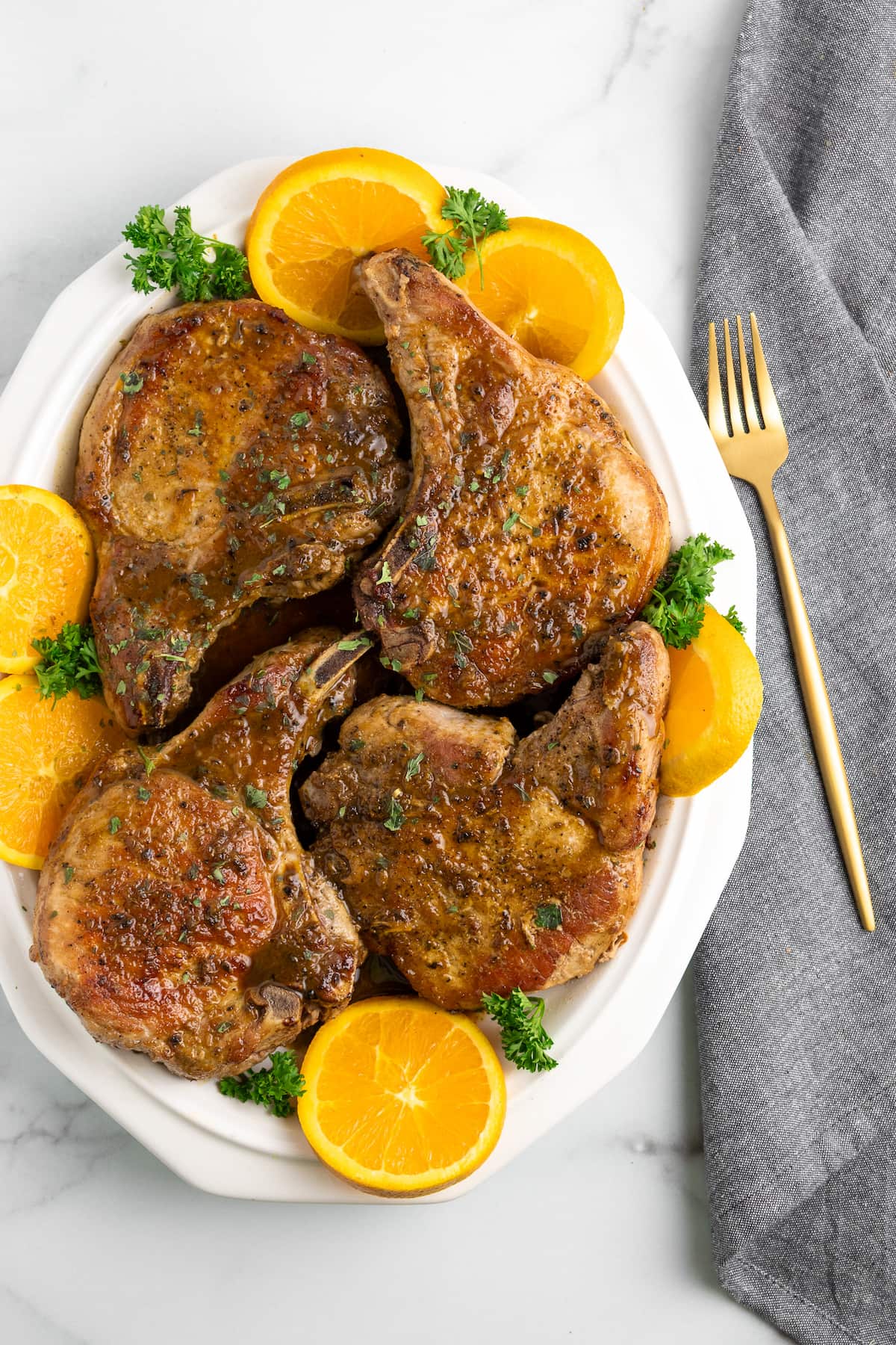 Mojo Pork Chops