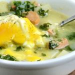 Potatoe Kale Chicken Sausage Soup