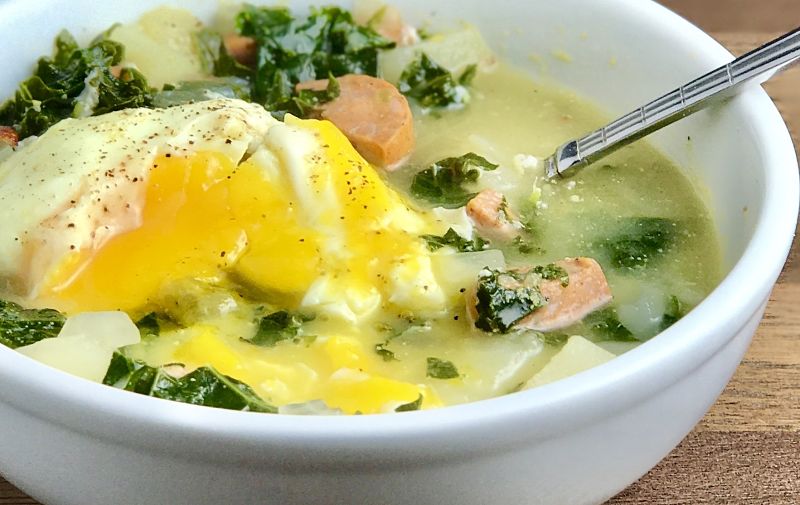 Potato Kale Sausage Soup