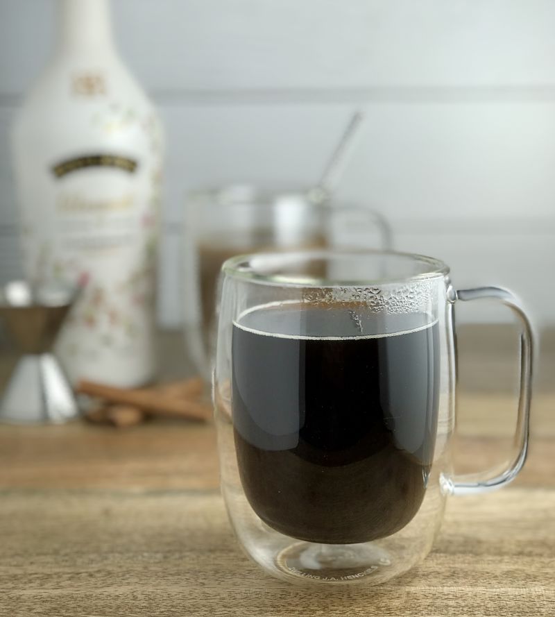 dairy-free baileys cream and coffee