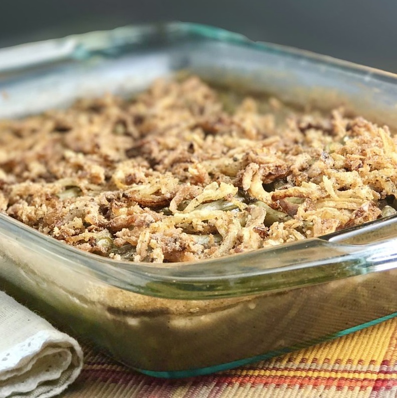 Dairy-Free Gluten-Free Classic Green Bean Casserole