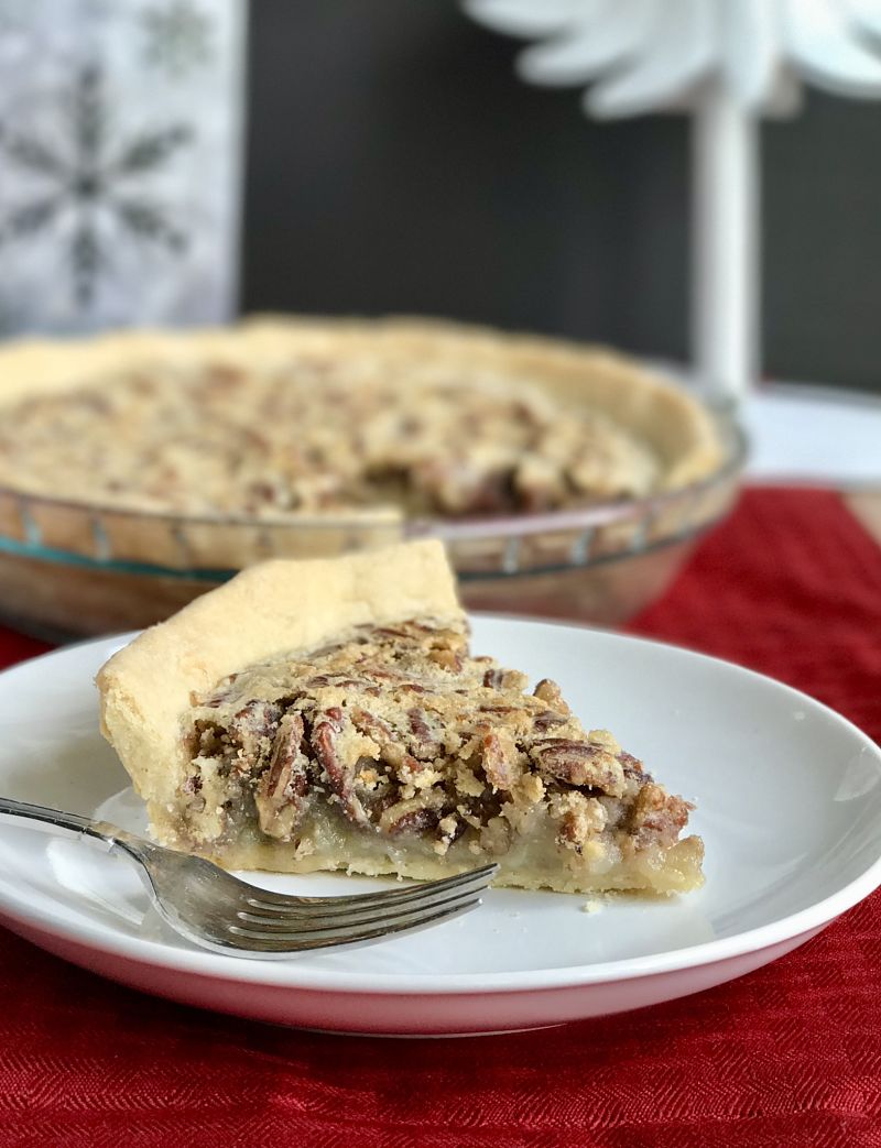 Lemon pecan pie