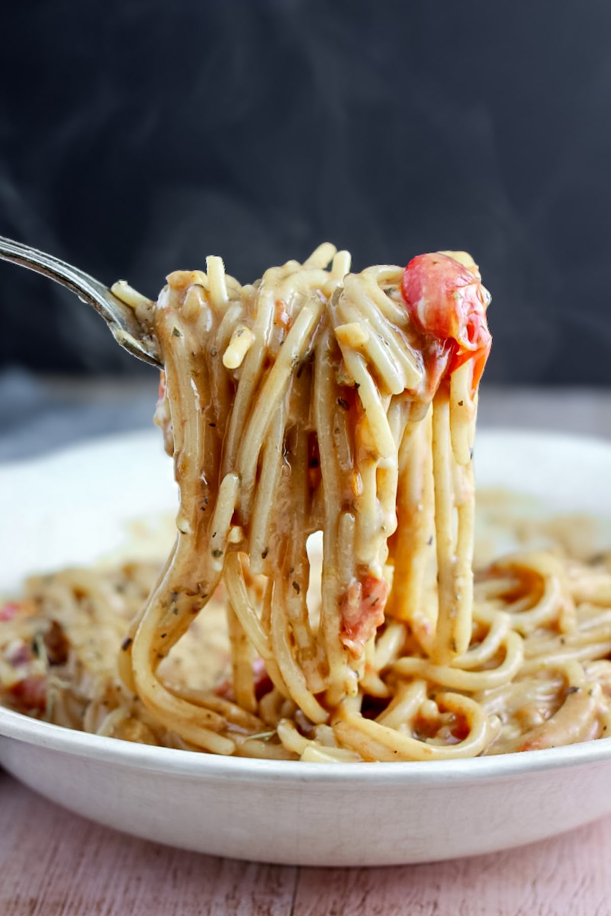 Dairy-Free Creamy Tomato Pasta (vegan, gluten-free)