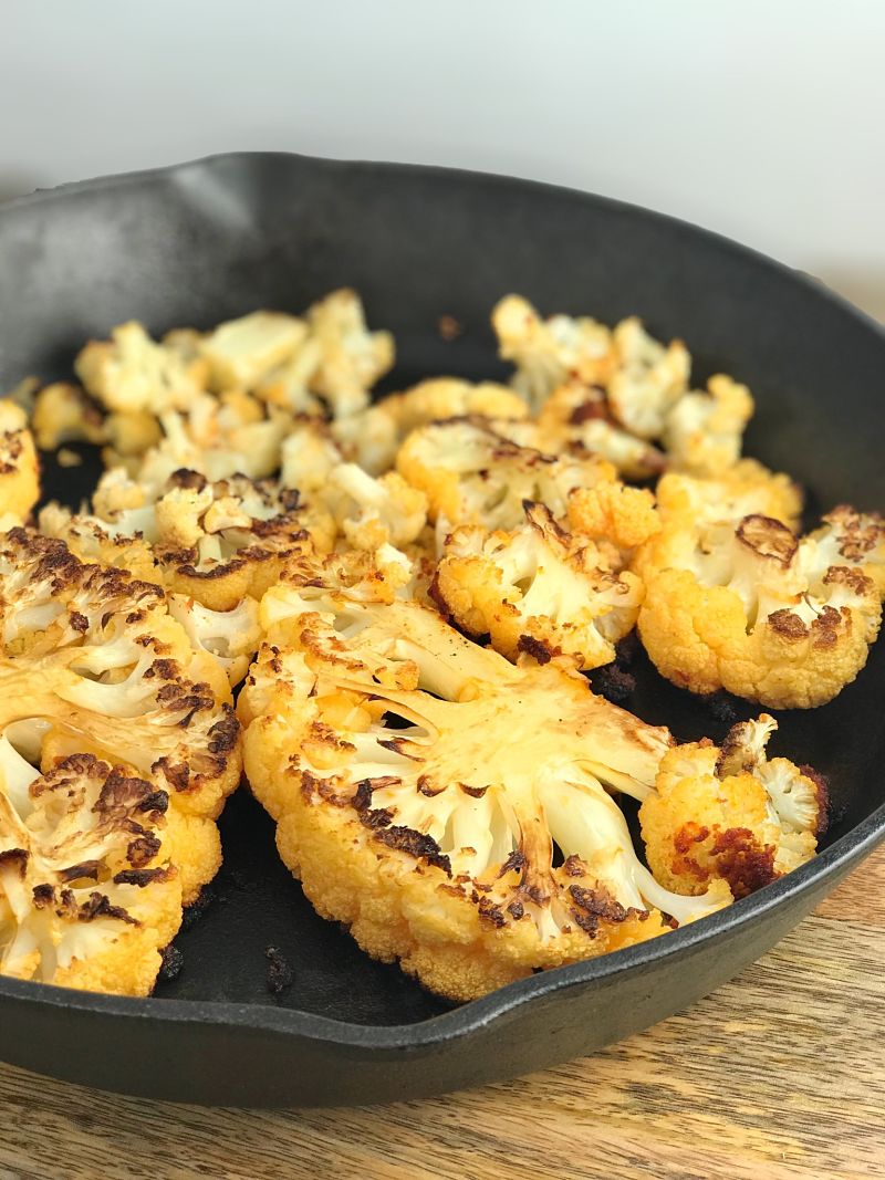 Red Thai Roasted Cauliflower Steaks