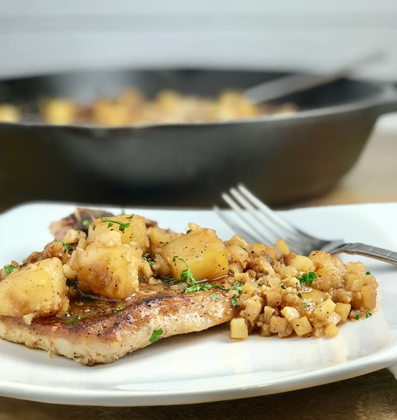 brown sugar pineapple pork chops