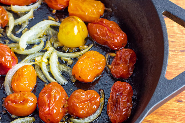 Easy Oven Roasted Cherry Tomatoes