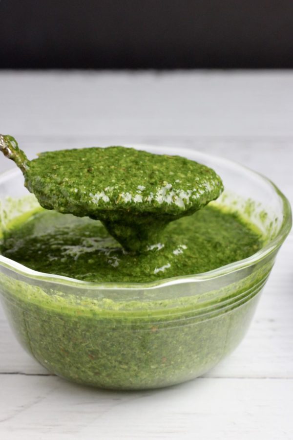 Whole30 Chimichurri Sauce - Kitchen Gone Rogue