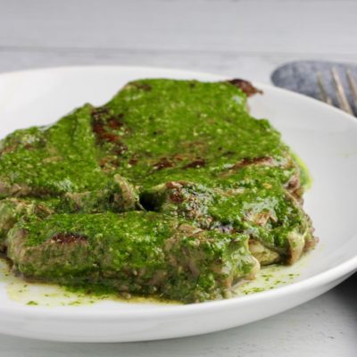 Paleo Chimichurri Skillet Steak