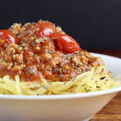 Paleo Spaghetti Squash Spaghetti