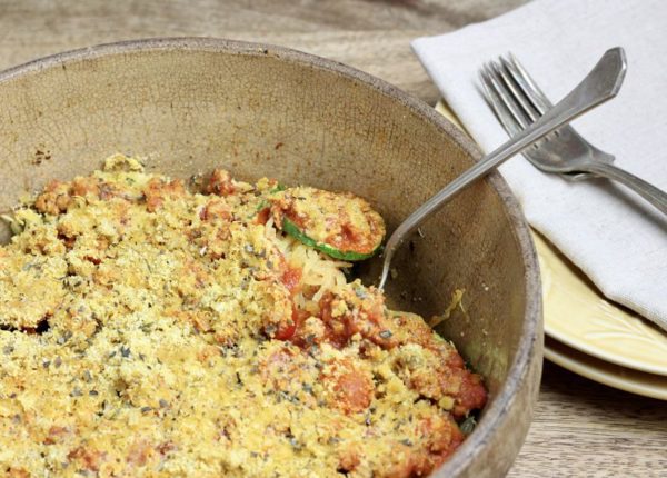 spaghetti squash zucchini lasagna