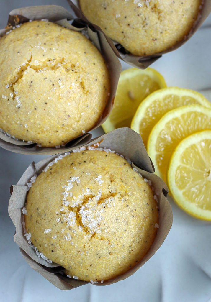 Vegan Lemon Poppy Seed Cornbread Muffins Kitchen Gone Rogue