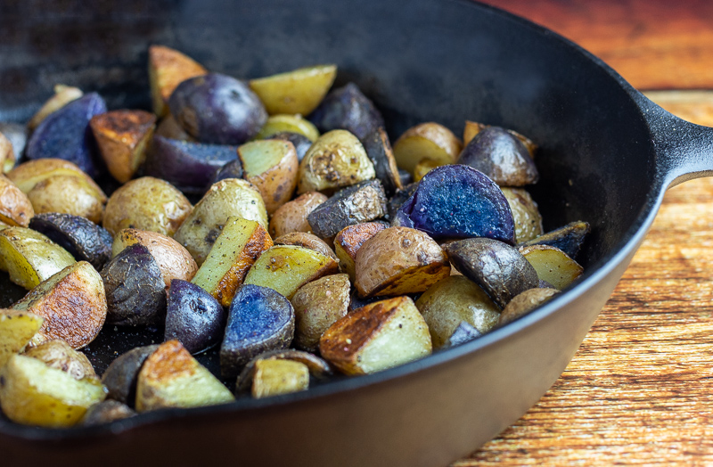 Fried Small Potatoes