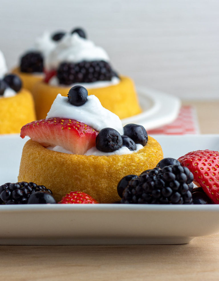 Easy Dairy-Free Berry Shortcake