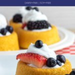 easy dairy-free berry shortcakes