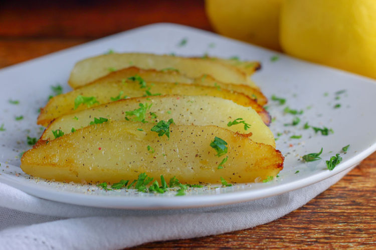 roasted lemon potatoes