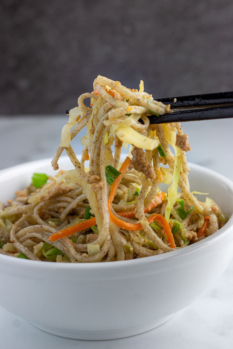 egg roll soba noodle bowl chopsticks 2_opt Kitchen Gone Rogue