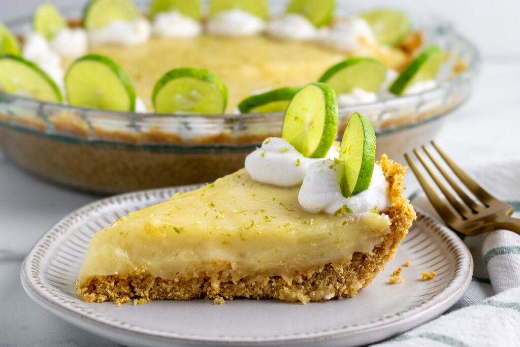 Dairy-Free Key Lime Pie (gluten-free too!)